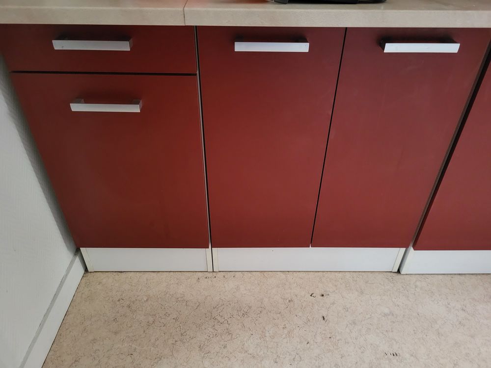 Cuisine rouge Meubles