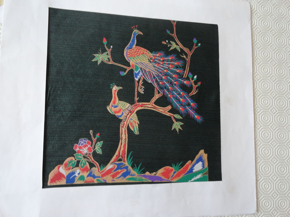 Peintures sur soie de THAILANDE 