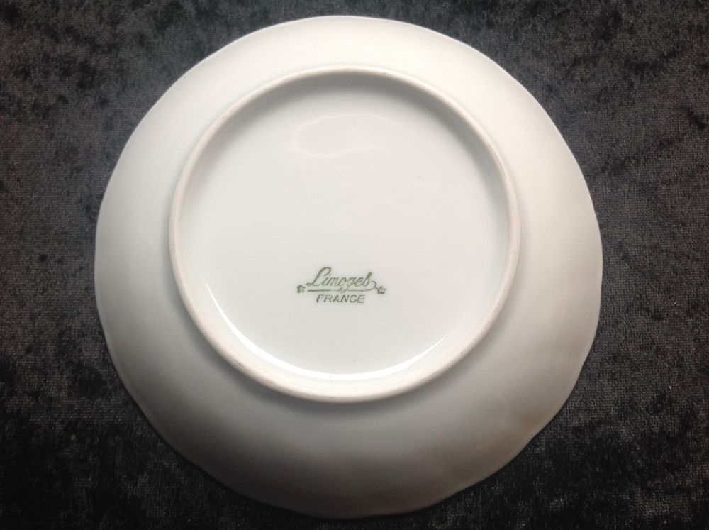 VIDE POCHE EN PORCELAINE DE LIMOGES PECHEUR Décoration