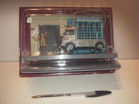 Tube H Citro�n gris 1/43e  tout en carreau 
15 Mirecourt (88)