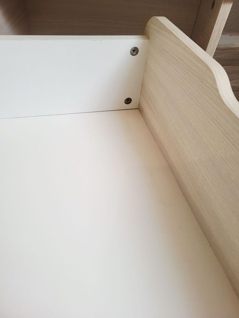 Lit enfant 70x140 cm avec chevet + tiroir Mobilier enfants