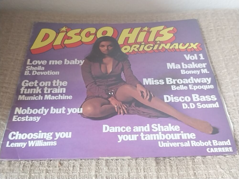 Disco Hits Originaux Vol 1 Love me Baby Sheila Vinyle 33T CD et vinyles