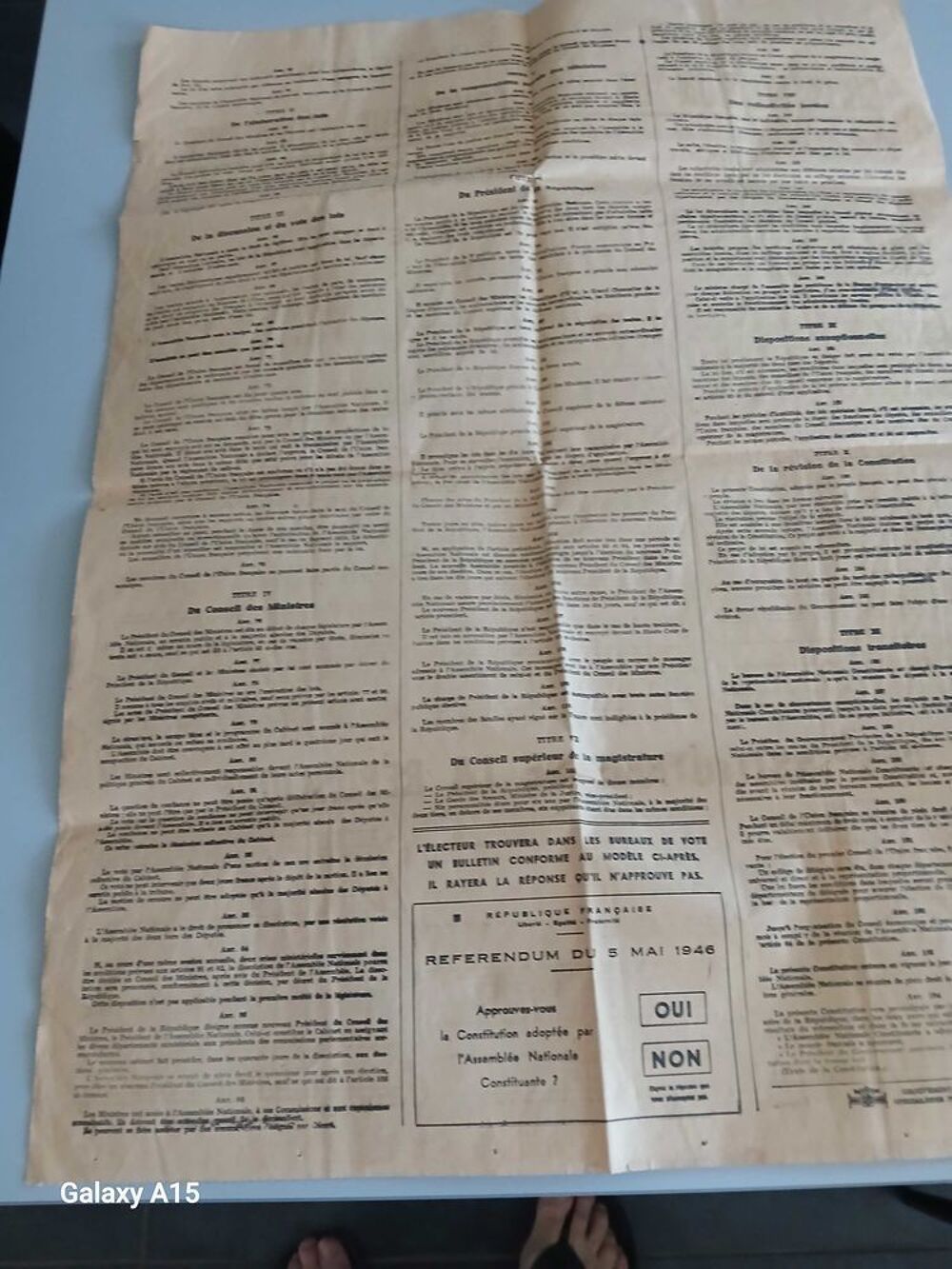 ancien revue de presse d apr&egrave;s guerre 