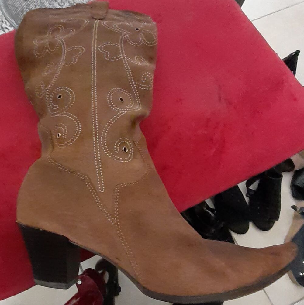 bottes santia'g marron t 40, pour femmes Chaussures