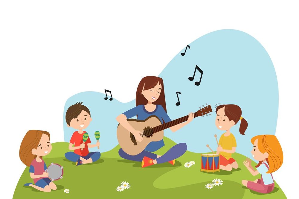   Cours d'EVEIL MUSICAL pour enfants de 4 à 7ans 