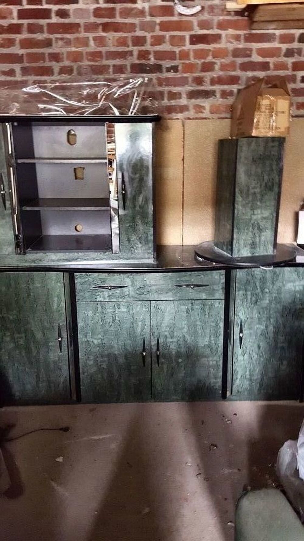 salle a manger 3 pi&egrave;ces en formica Meubles