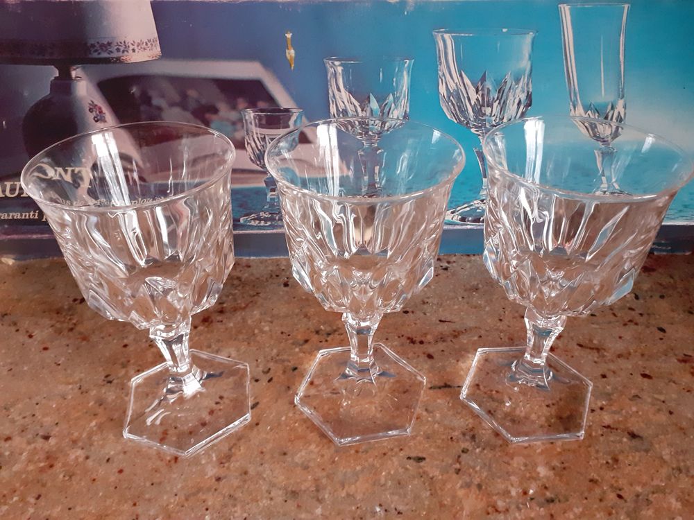 Verres Cristal d'Arques CHAUMONT24 cl . Cuisine