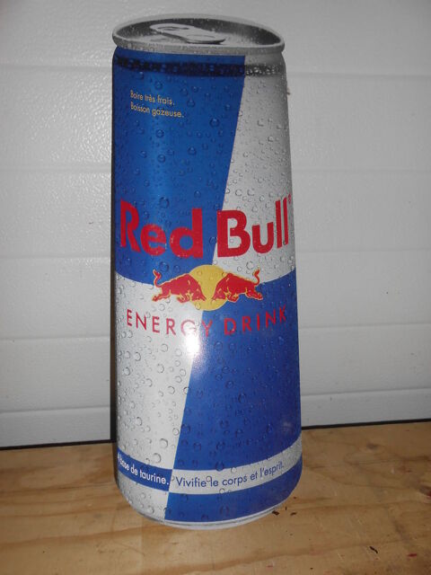 PLAQUE PUBLICITAIRE EN ALUMINIUM RED BULL(105) 12 Vendme (41)