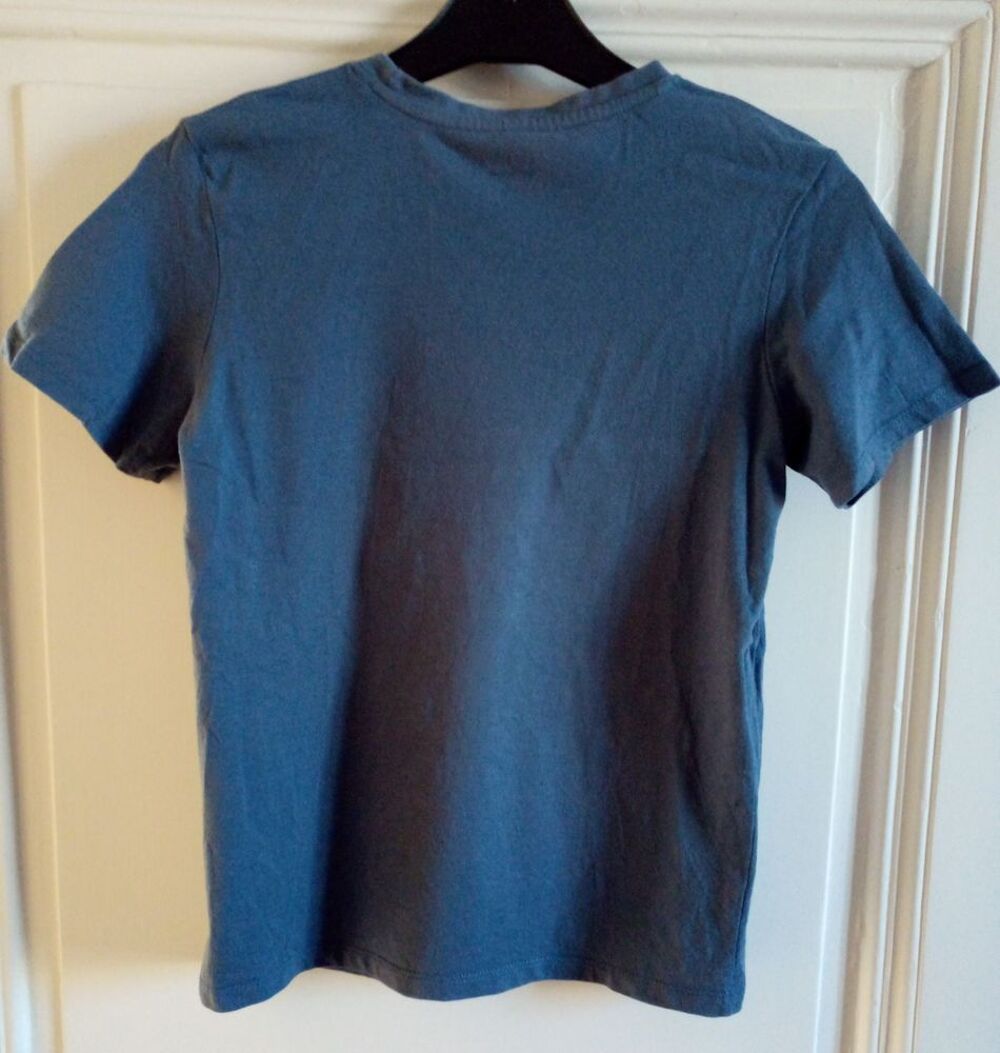 T-shirt manches courtes?Gris/motifs Palmiers-Tex - 9/10 ans Vtements enfants