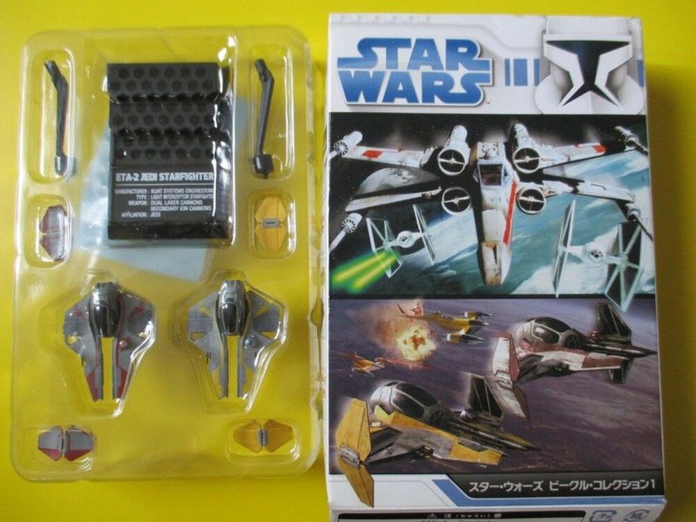 Jedi starfighter x wing 2 vaisseaux figurines star wars
Jeux / jouets