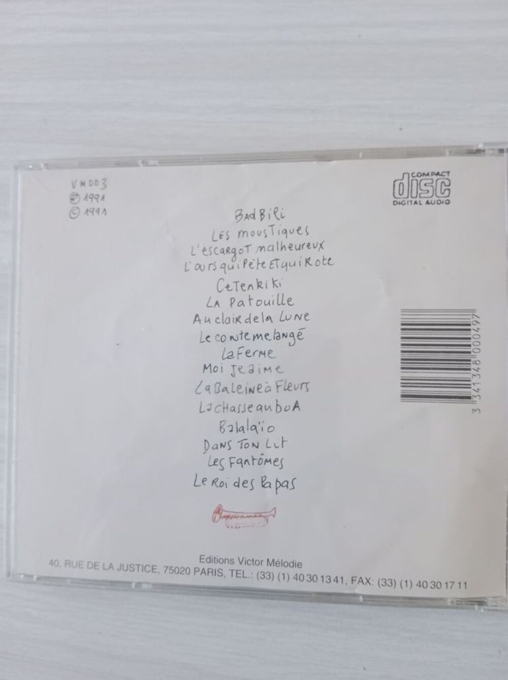 Vincent Malone Le roi des papas CD et vinyles