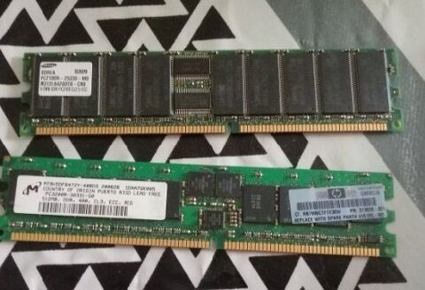 LOT DE SIX MEMOIRES ECC  DE 512MO 30 Lampertheim (67)