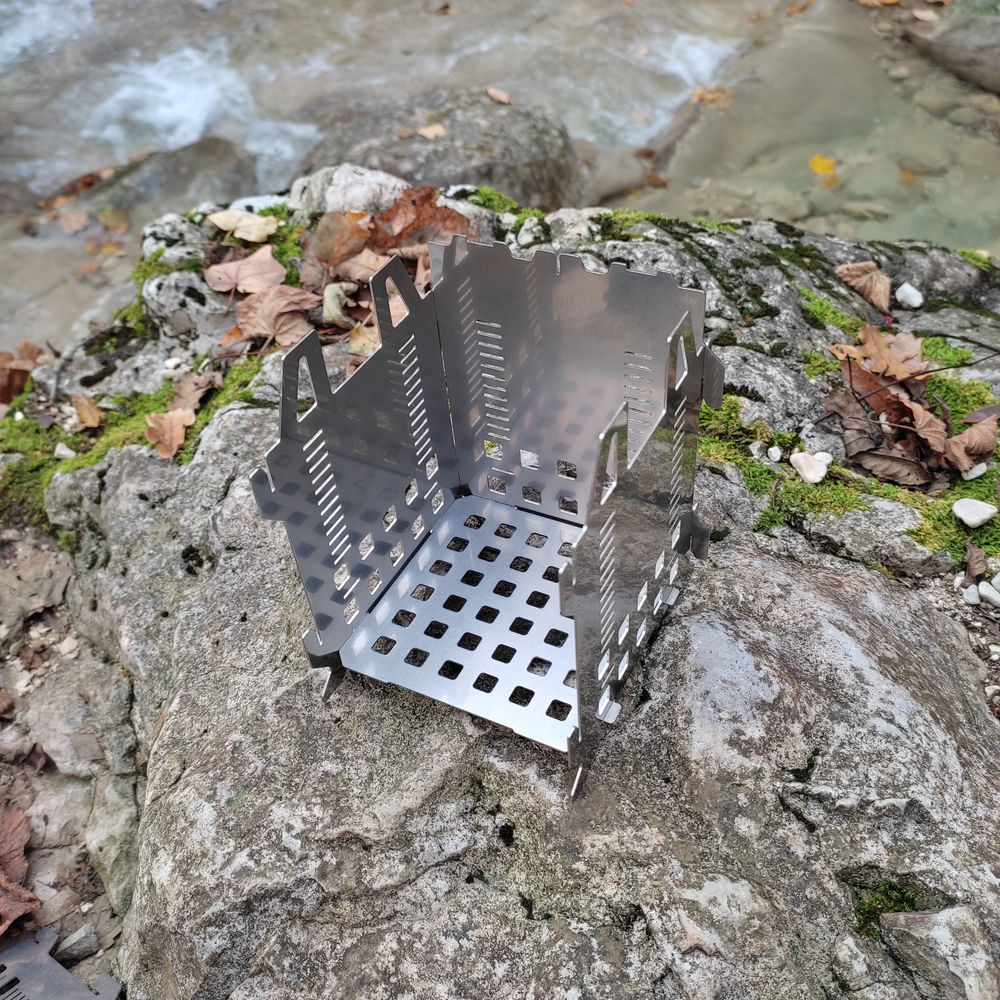 R&eacute;chaud &agrave; bois pratique, compact et polyvalent Cuisine