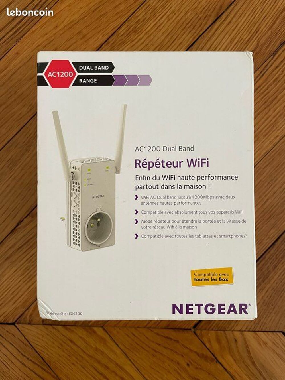 R&eacute;p&eacute;teur Wifi Netgear AC1200 dual band Matériel informatique