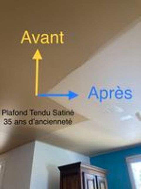   Nettoyage de Plafonds Tendus 