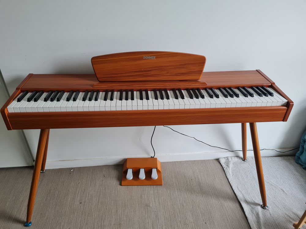 Piano Donner DDP-80 clavier num&eacute;rique. Instruments de musique