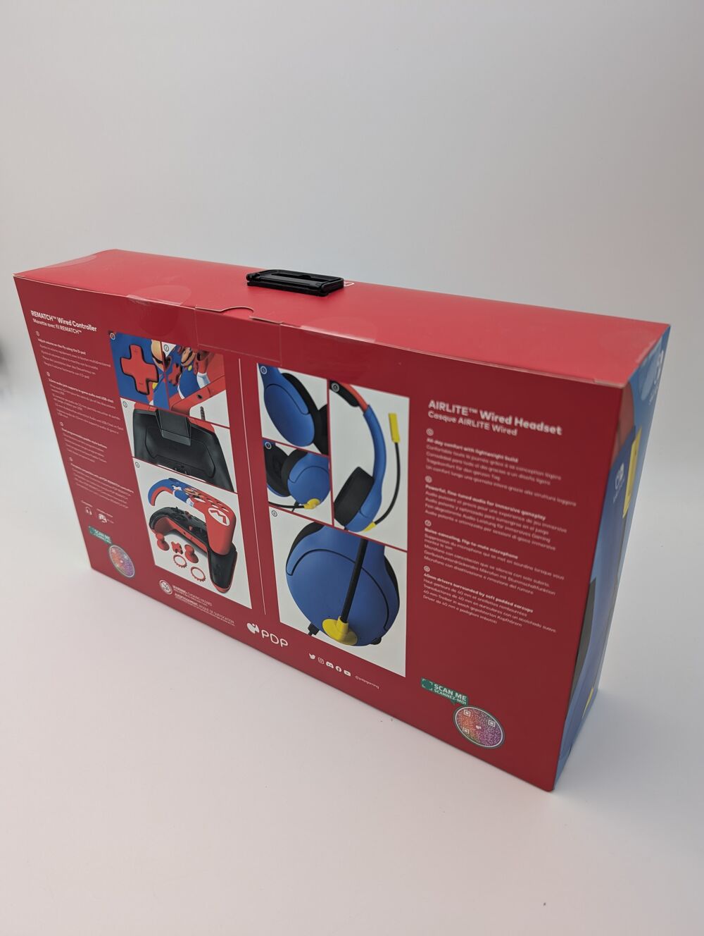 Accessoires Nintendo Switch Ensemble Casque et Manette neuf Consoles et jeux vidéos