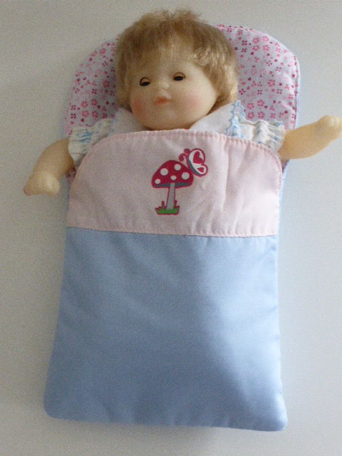 Nid d'ange / sac de couchage bleu pour poupon de 25/26 cm ma 2 Rueil-Malmaison (92)