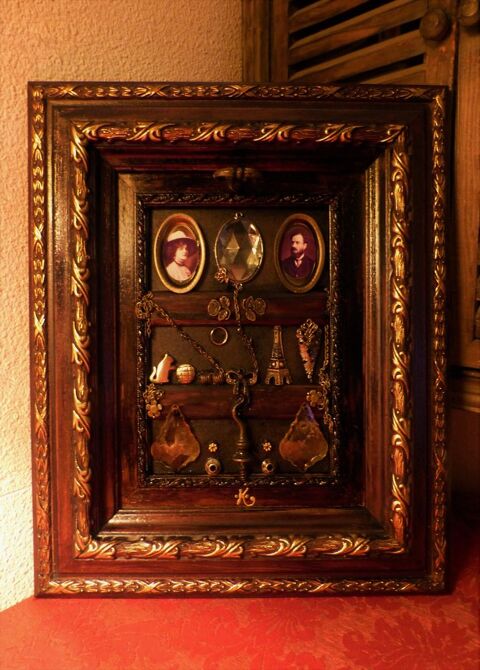 Tableau de Curiosits  ANTIQUE SPIRIT XIX  Steampunk 60 Mont-de-Marsan (40)