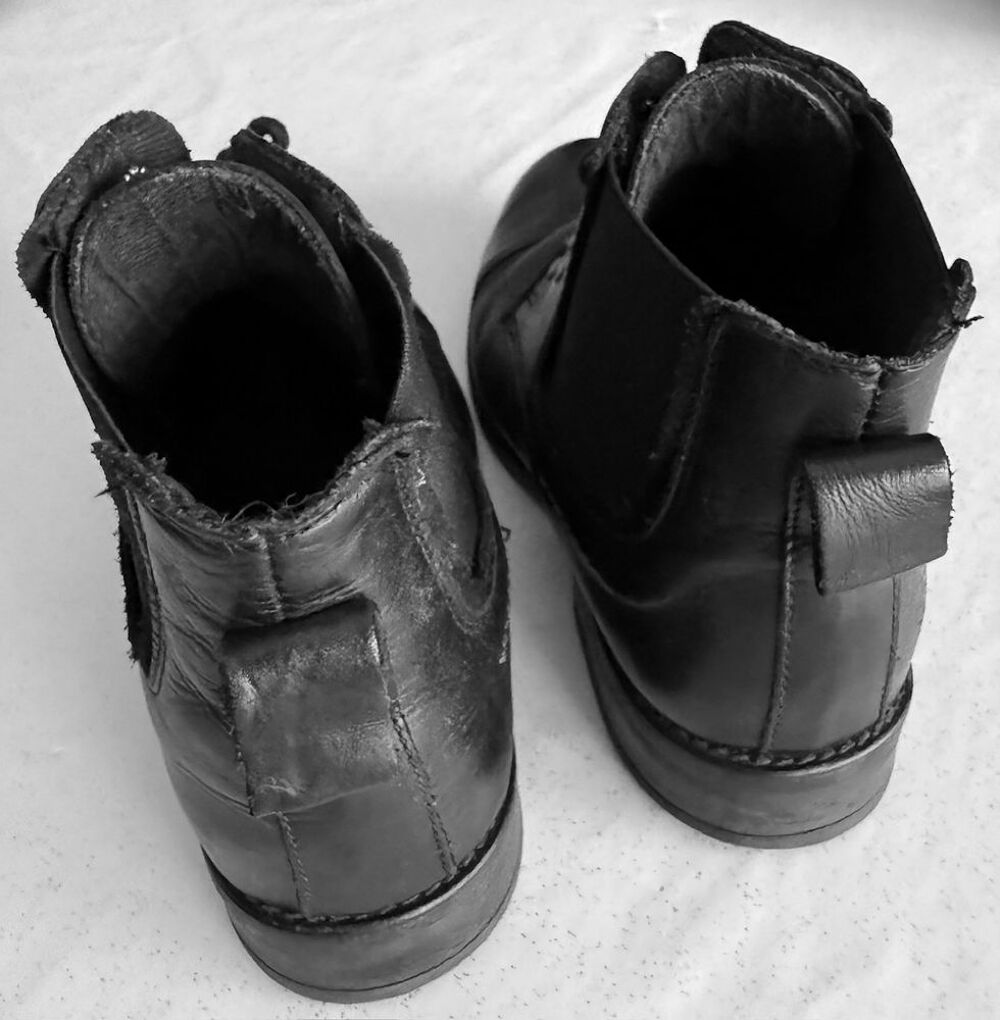 Bottines noires cuir femme P. 39 Chaussures