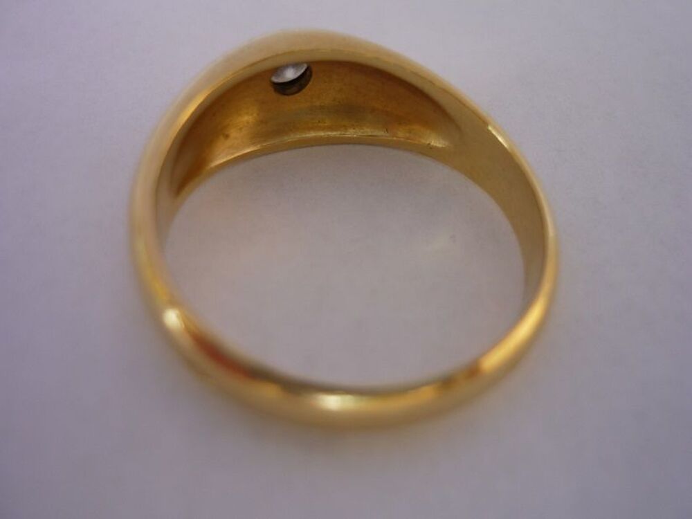 JONC OR ET DIAMANT Bijoux et montres