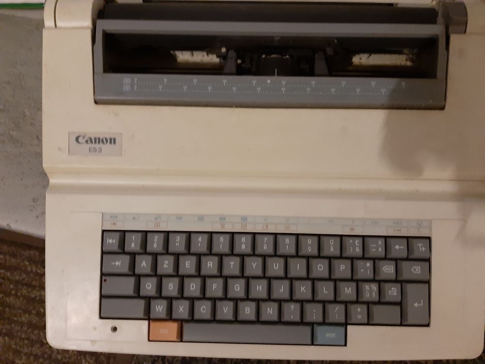 machine ecrire 
