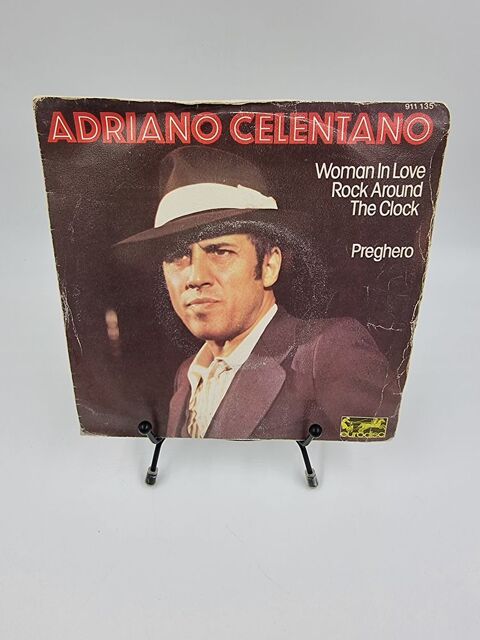 Vinyle 45 tours Adriano Celentano : Woman in Love / Rock... 1 Vulbens (74)