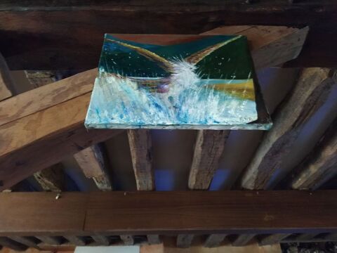 HUILE SUR TOILE pour amateur de pche 55 Paris 15 (75)