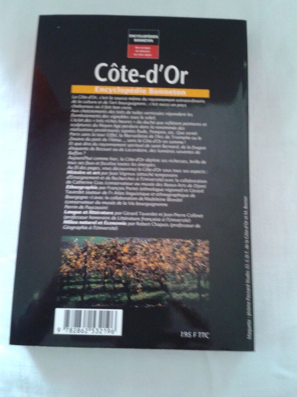La C&ocirc;te d'or Lumi&egrave;res Ed. BONNETON neuf pour cadeau No&euml;l Livres et BD