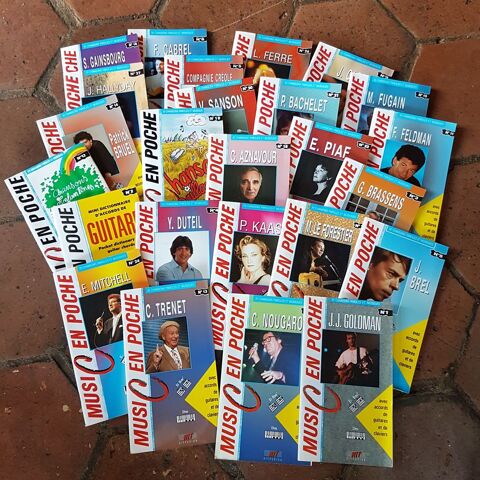 Fascicules de paroles et musiques de chansons 50 Les Essarts-le-Roi (78)