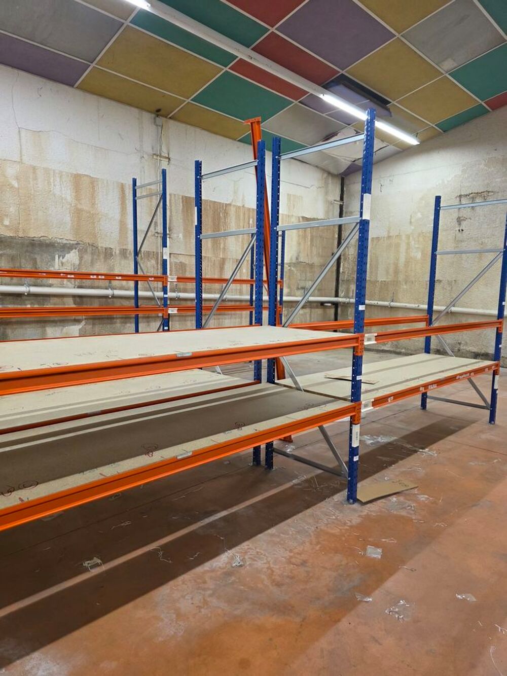 RACKS &Eacute;TAG&Egrave;RES INDUSTRIELS Stockage Rayonnage - d'Occasion Excellent &eacute;tat Bricolage