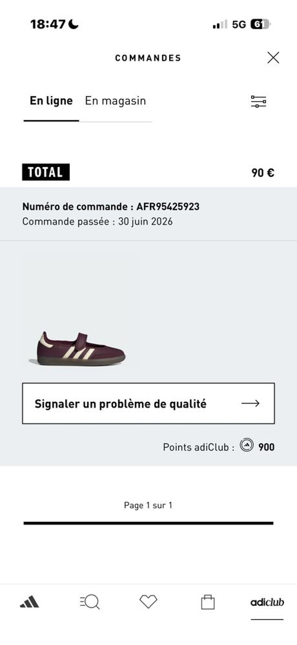 samba June Bordeaux Chaussures