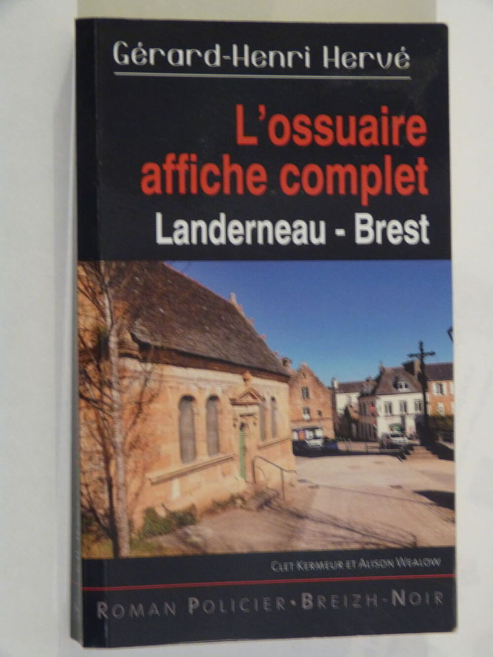 L OSSUAIRE AFFICHE COMPLET roman policier BRETON BREIZH N Livres et BD