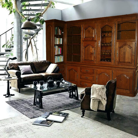 Biblioth�que ch�ne massif 0 Brioux-sur-Boutonne (79)