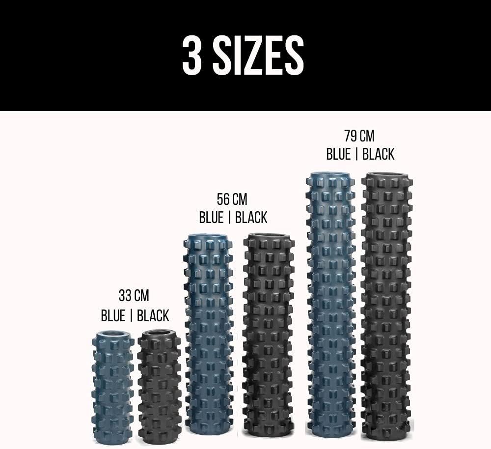 Rouleau d'automassage RumbleRoller black 79 cm Sports