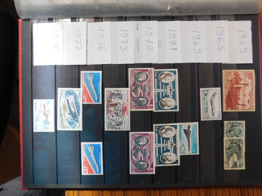 Timbres aviation 