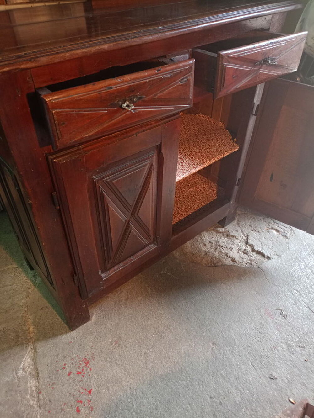 buffet bas ancien Meubles
