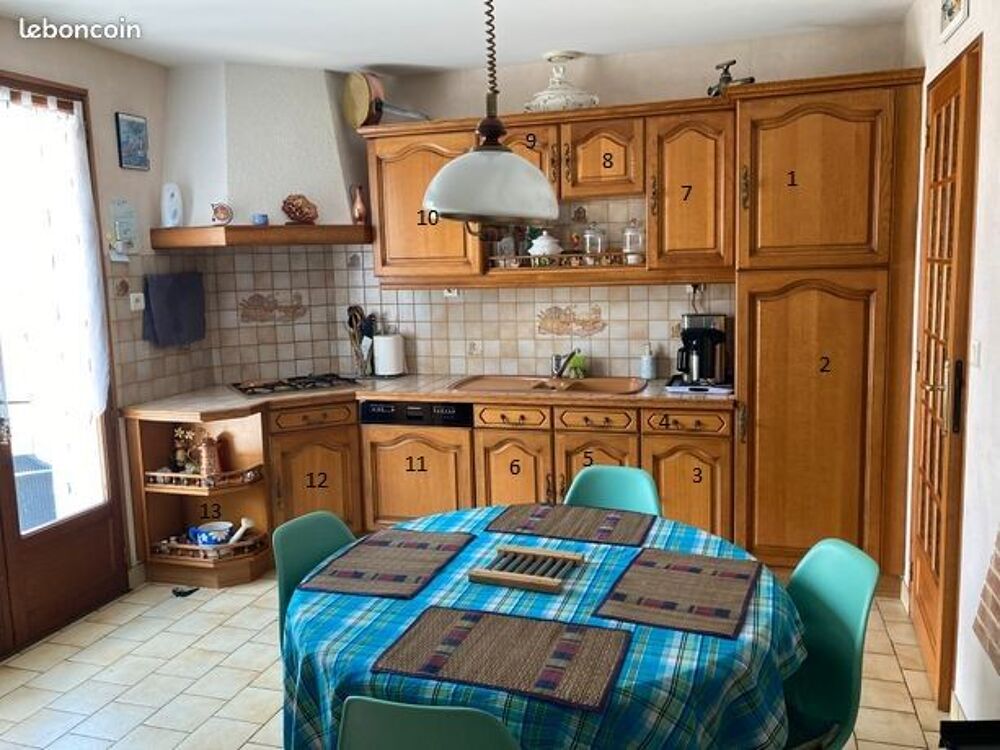 cuisine en ch&ecirc;ne massif Meubles