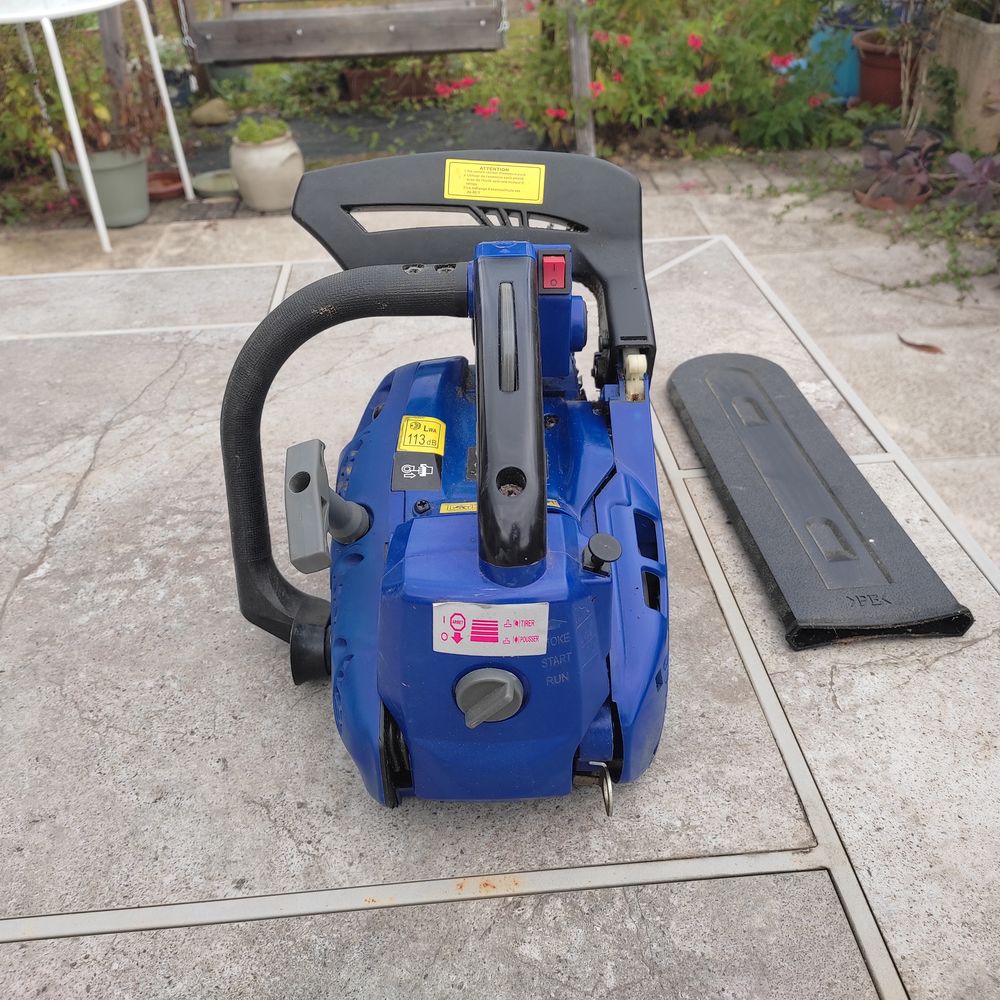 Hyundai Tron&ccedil;onneuse Elagueuse Thermique 25 Cm3 Guide 25cm Jardin