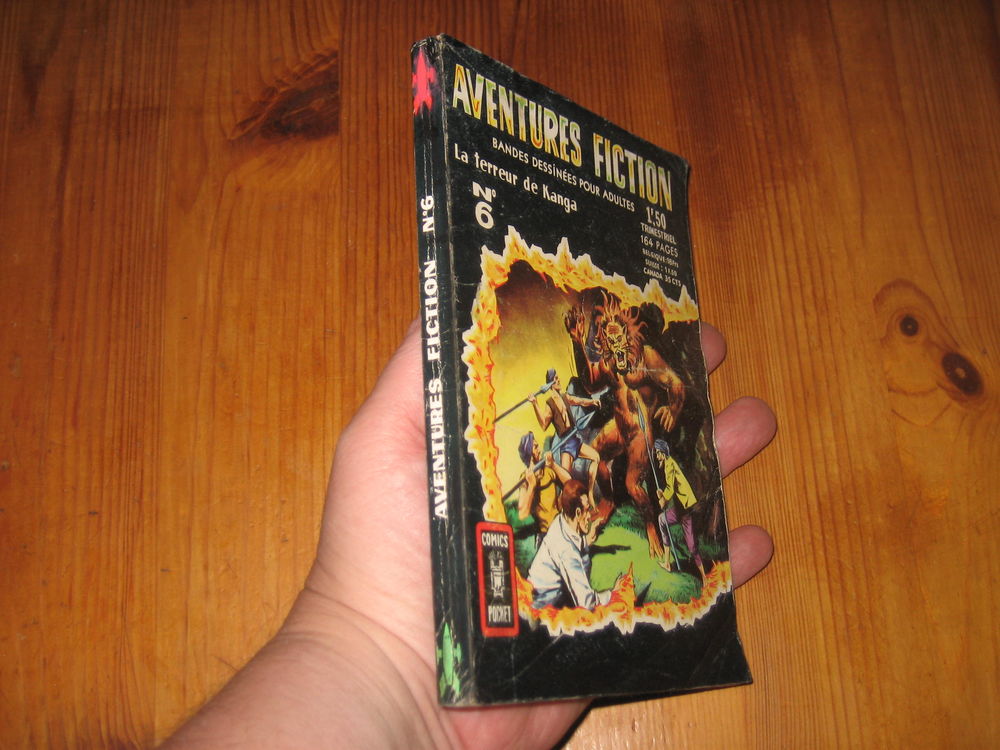 AVENTURES FICTION 6 aredit artima dc comics pocket 1967 Livres et BD