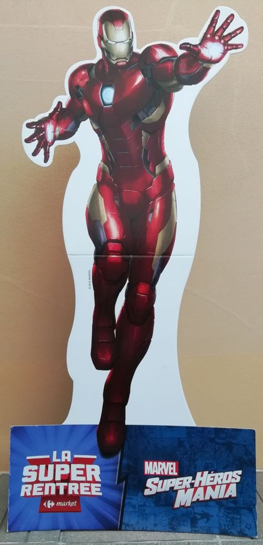 Panneau Iron Man Décoration