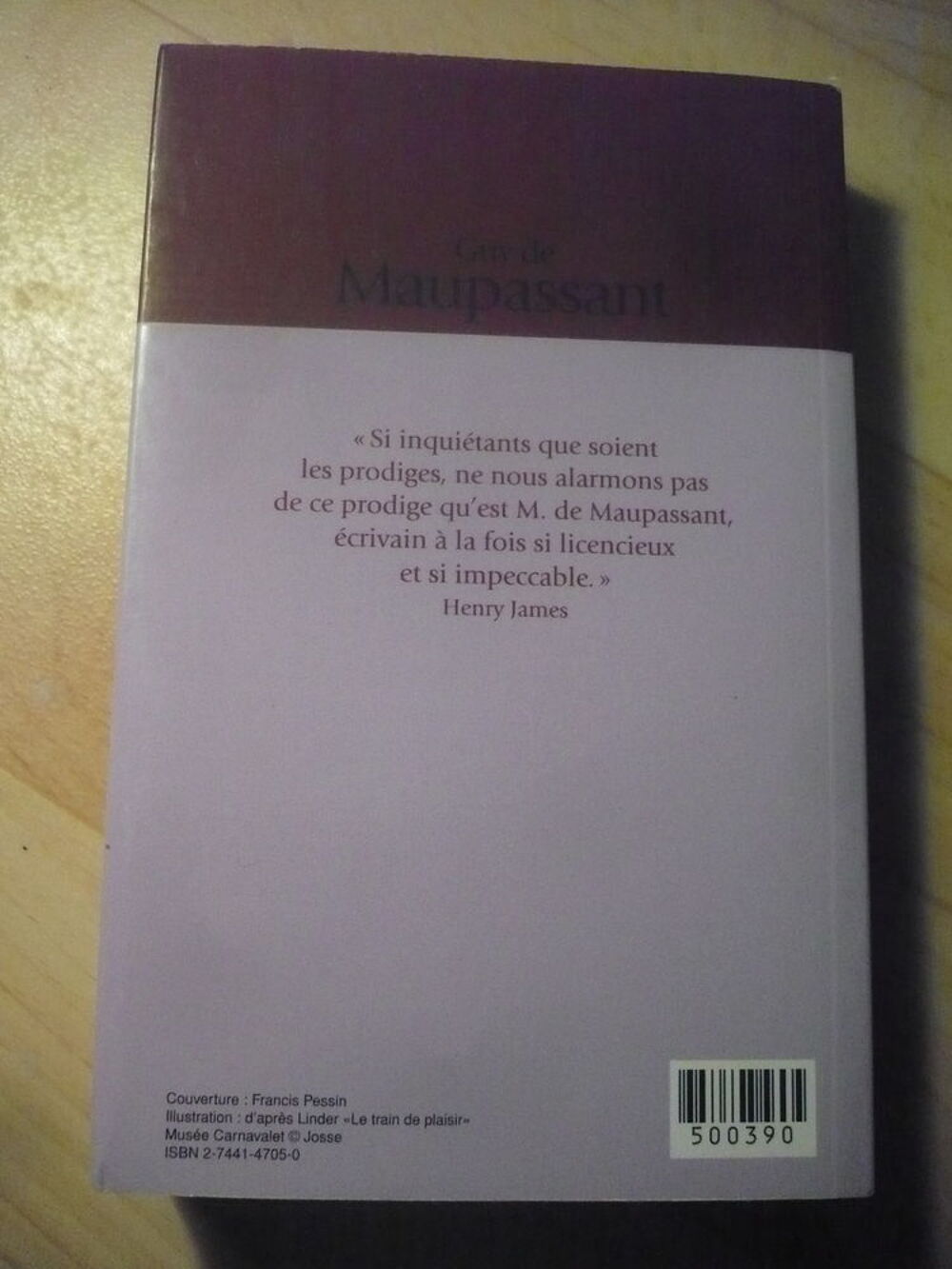 CONTES GRIVOIS de Guy de MAUPASSANT ( 2001) Livres et BD