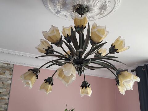 Magnifique lustre contemporain 50 La Ferri�re (85)
