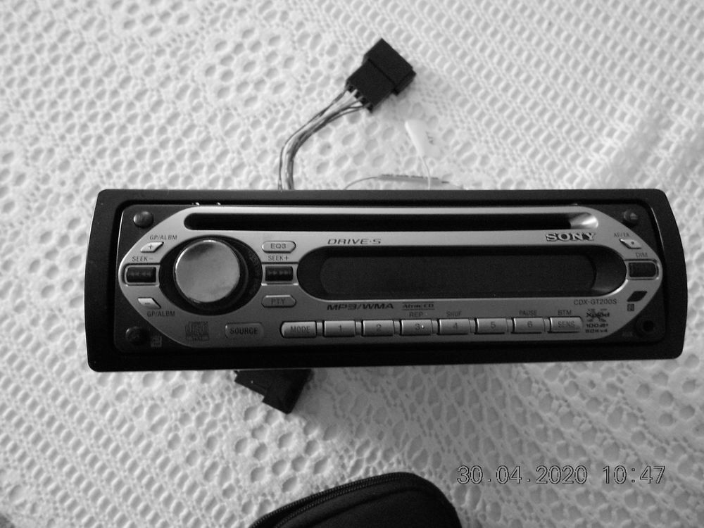 auto radio avec lecteur de cassette SONY Audio et hifi