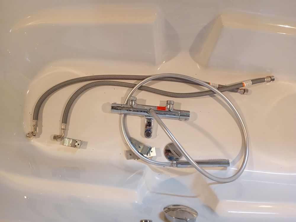 Baignoire acrylique Bricolage