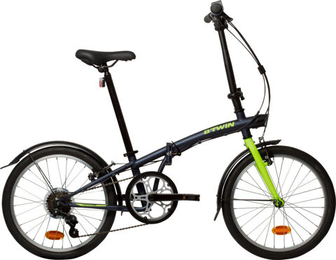 Vélo pliable HOPTOWN 320 Bleu Decathlon TBE 135 Poissy (78)