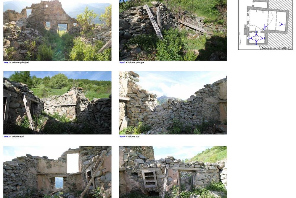 Vente Terrain Chalet d'alpage  reconstruire Valloire