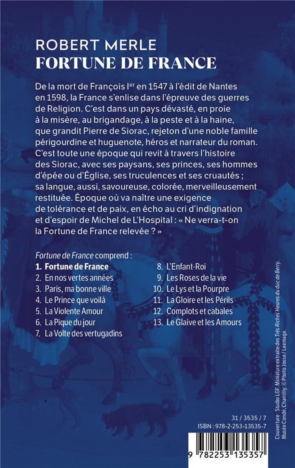 Fortune de France Tome 1 ; Fortune de France Livres et BD