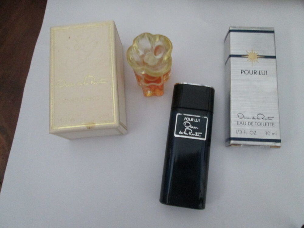 Collector Oscar de a Renta : Pour Lui et Esprit de parfum 