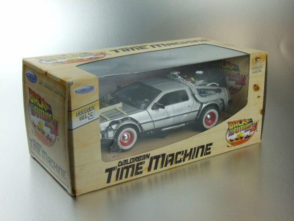 WELLY Retour vers le Futur III - DeLorean 1/24 Jeux / jouets